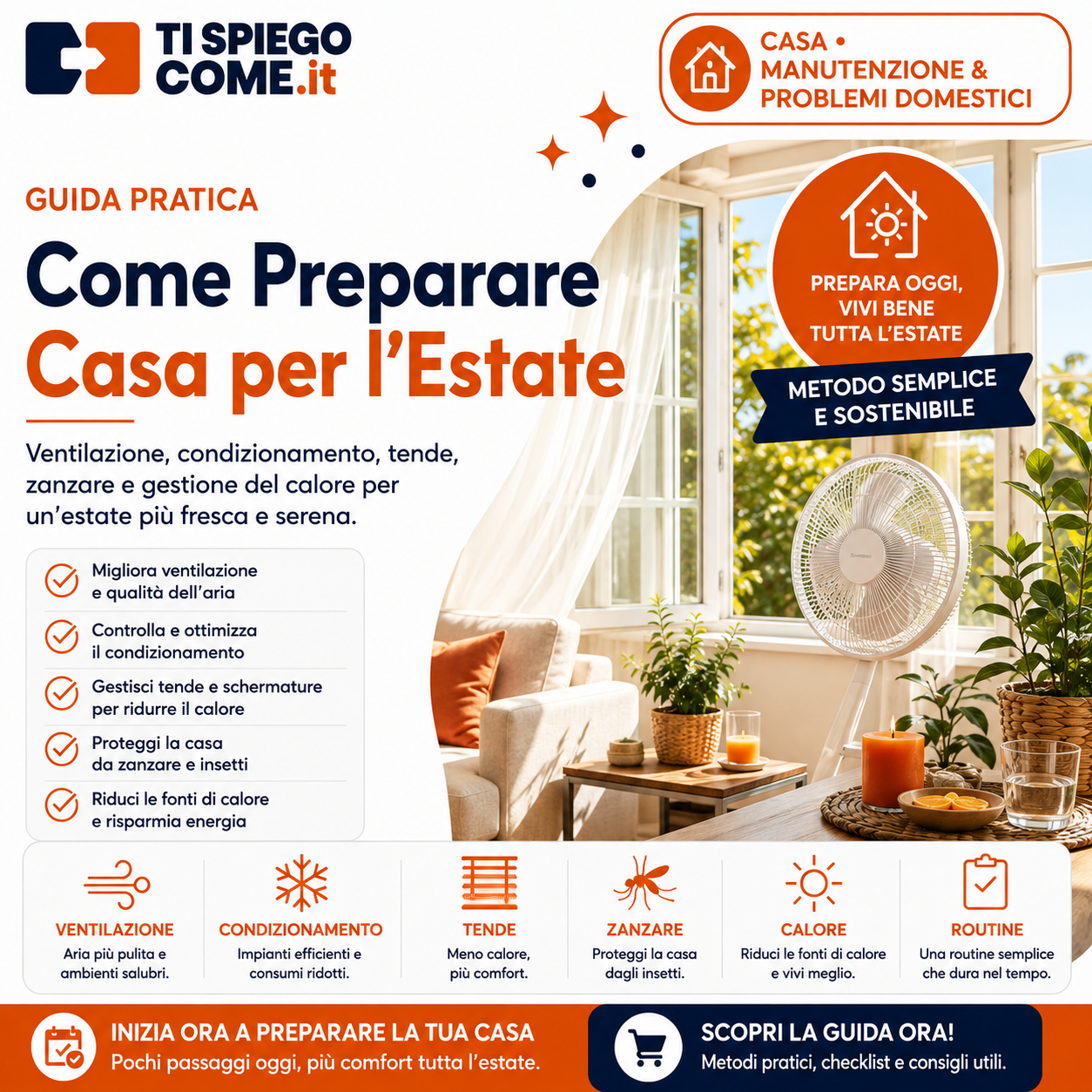 Come Preparare Casa per l'Estate
