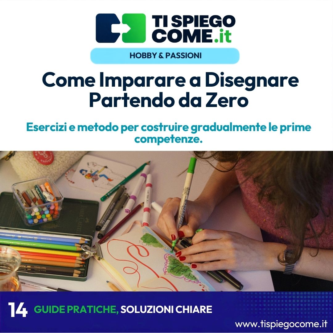 Come Imparare a Disegnare Partendo da Zero