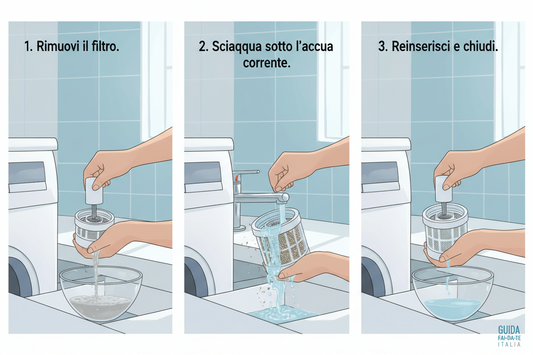 Come Pulire il Filtro della Lavatrice