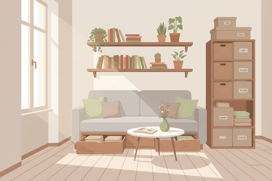 Come Organizzare una Casa Piccola Senza Riempirla di Mobili