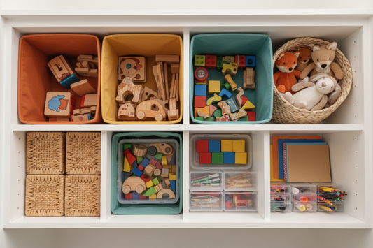 Come Organizzare Giocattoli e Oggetti dei Bambini
