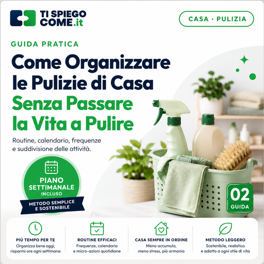 Come Organizzare le Pulizie di Casa Senza Passare la Vita a Pulire