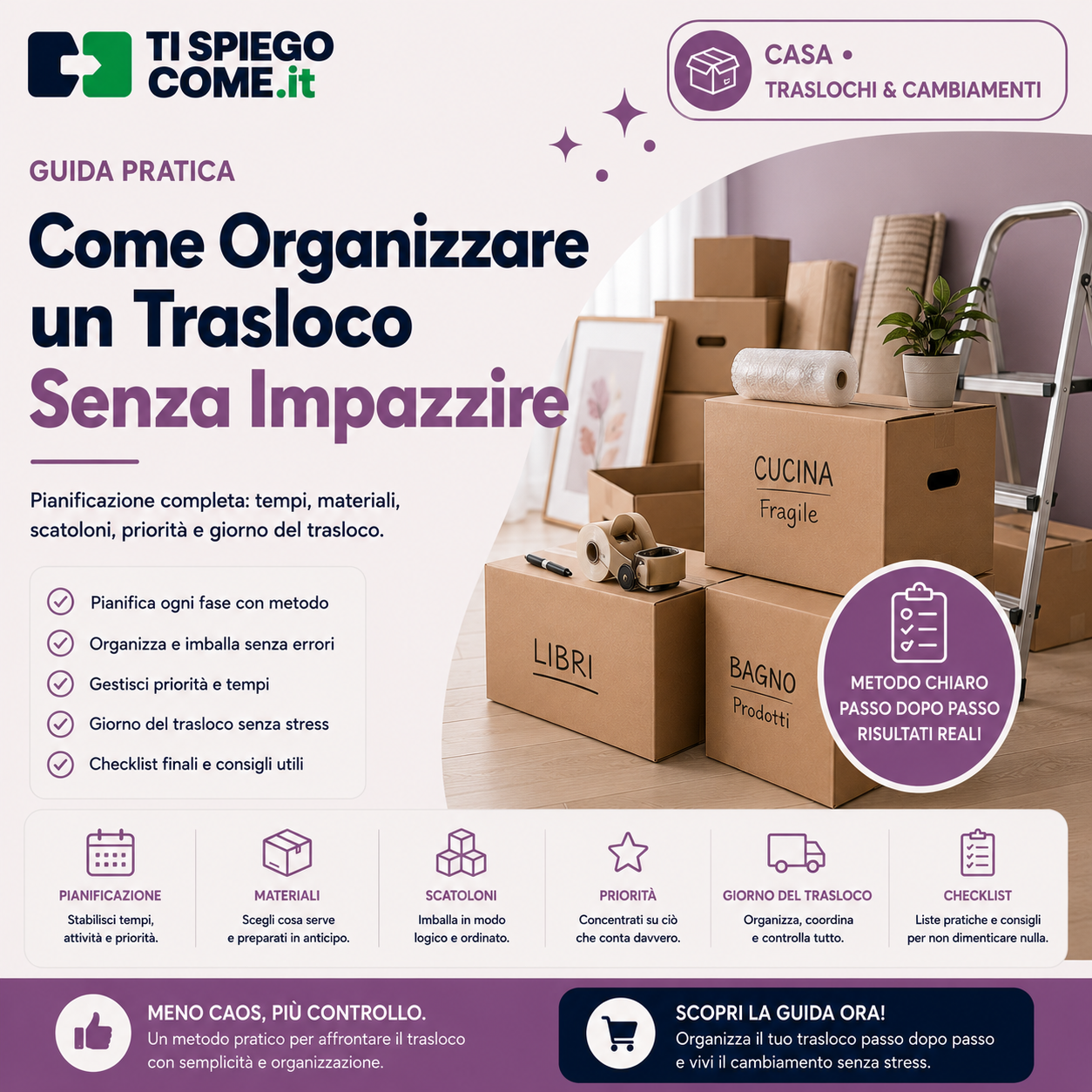 Come Organizzare Un Trasloco Senza Impazzire