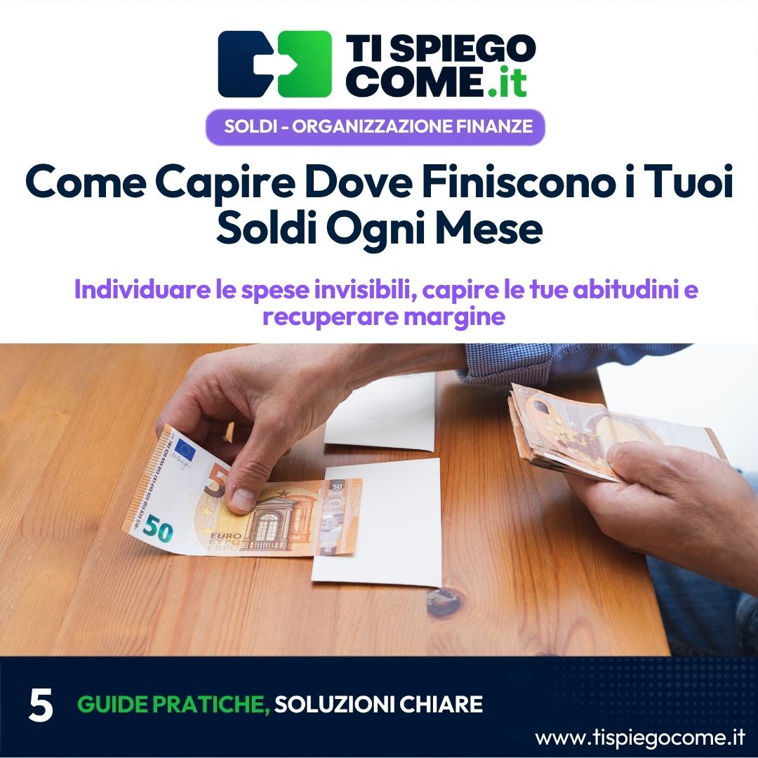 Come Capire Dove Finiscono i Tuoi Soldi Ogni Mese