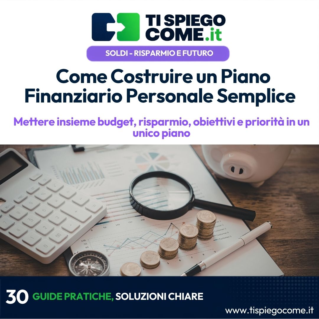 Come Costruire un Piano Finanziario Personale Semplice