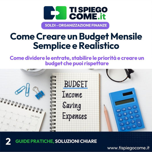 Come Creare un Budget Mensile Semplice e Realistico