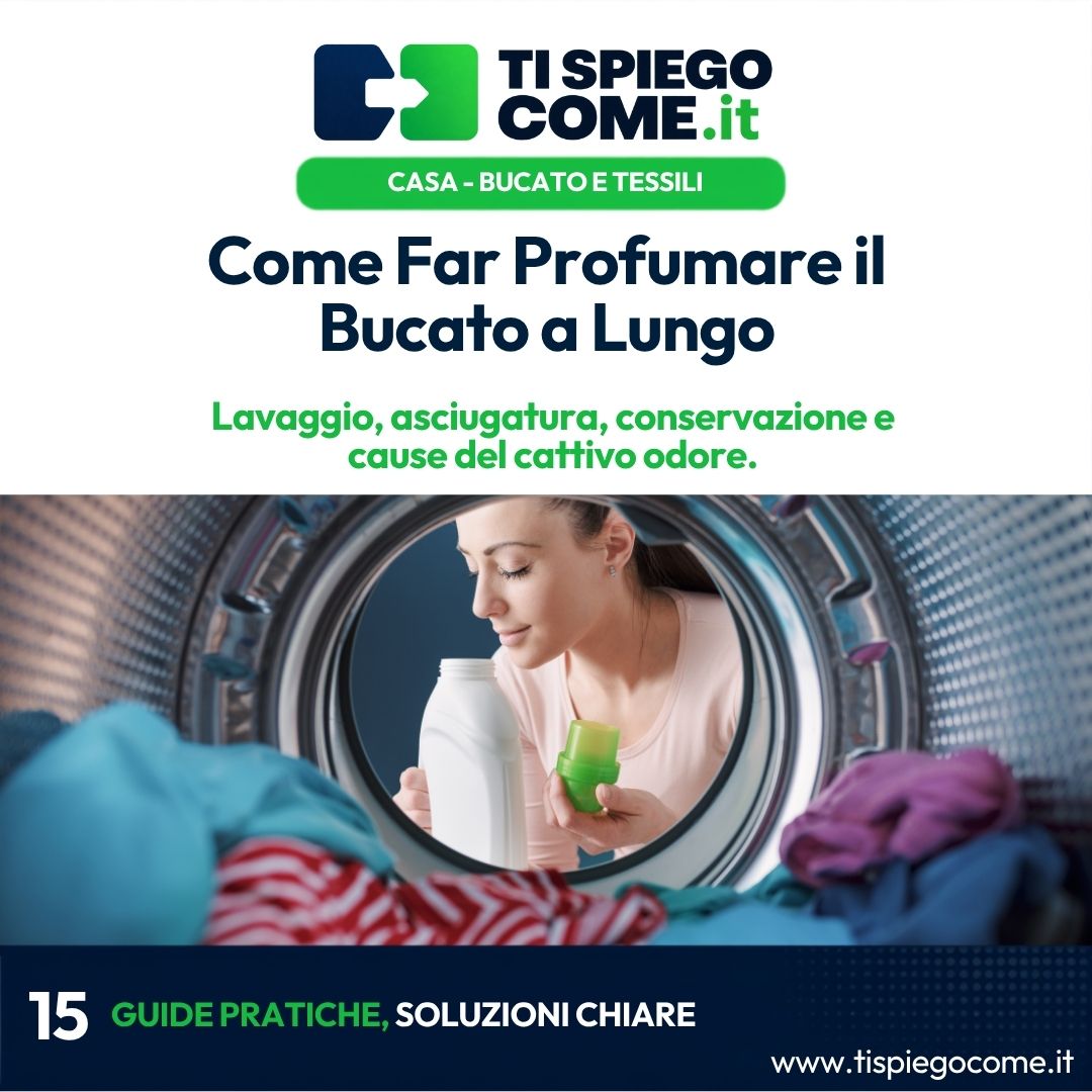 Come Far Profumare il
Bucato a Lungo
