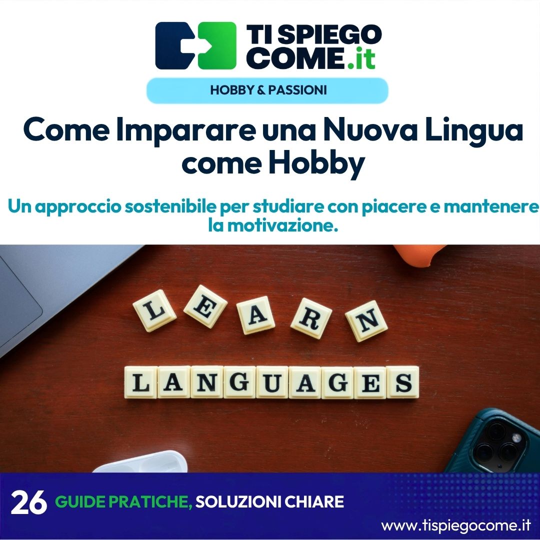 Come Imparare una Nuova Lingua come Hobby
