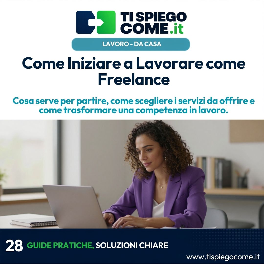 Come Iniziare a Lavorare come Freelance