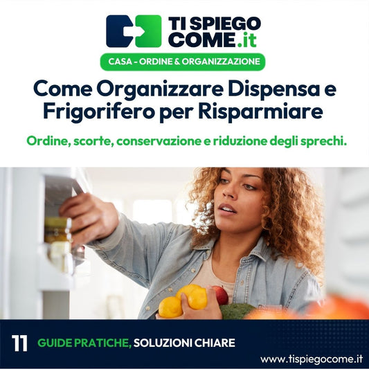Come Organizzare Dispensa e Frigorifero per Risparmiare Spazio e Soldi