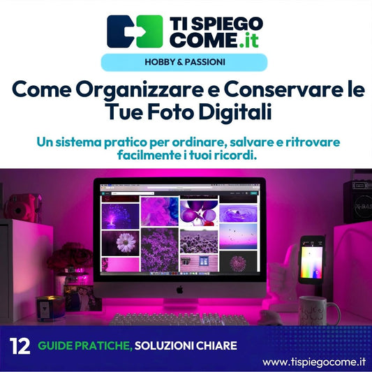 Come Organizzare e Conservare le Tue Foto Digitali