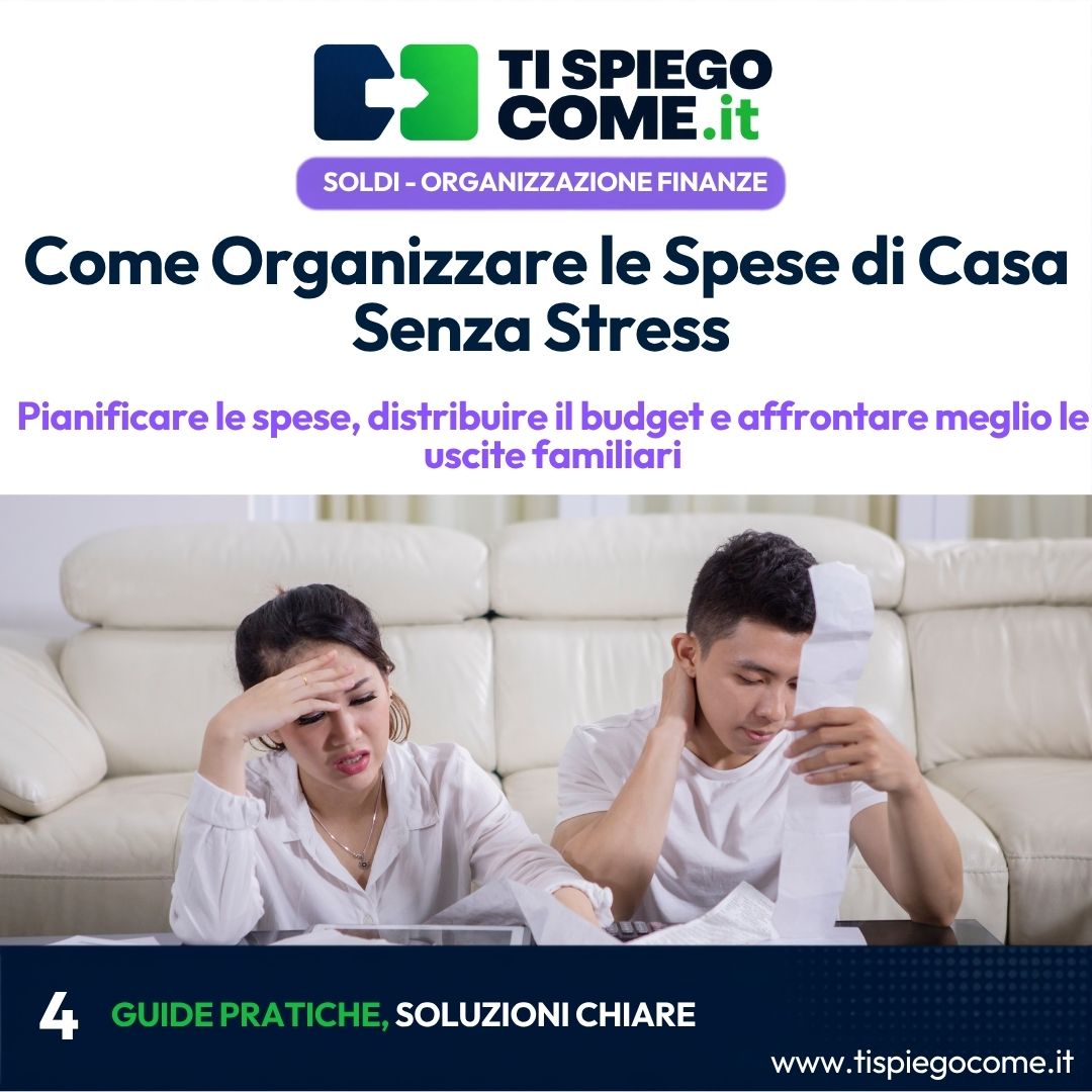 Come Organizzare le Spese di Casa Senza Stress