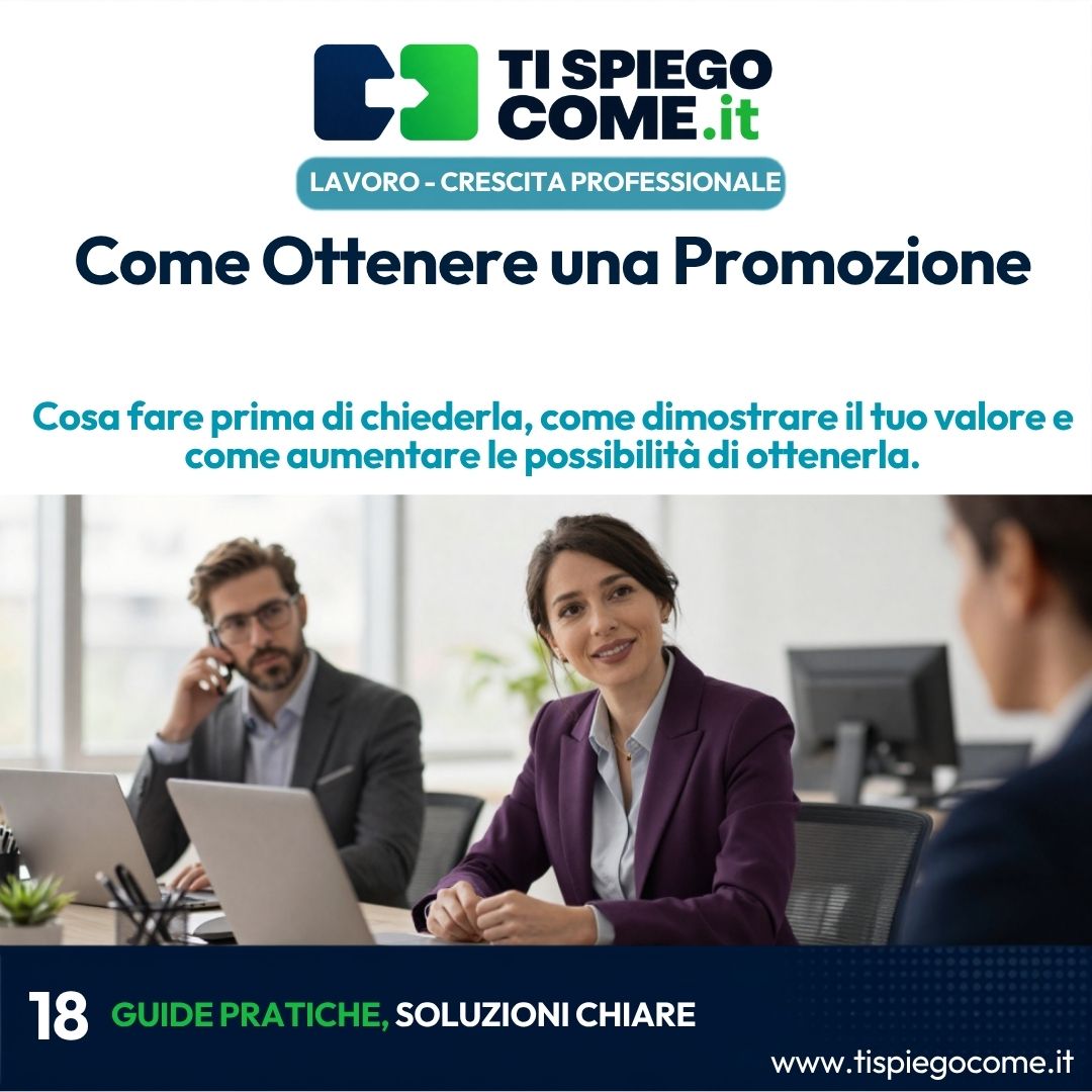 Come Ottenere una Promozione