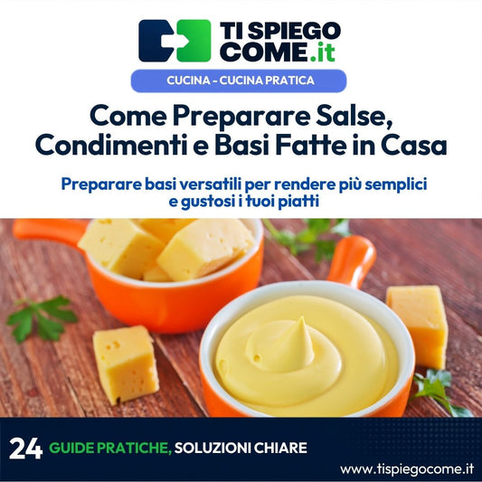 Come Preparare Salse, Condimenti e Basi Fatte in Casa