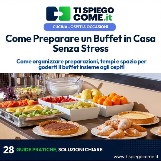 Come Preparare un Buffet in Casa Senza Stress