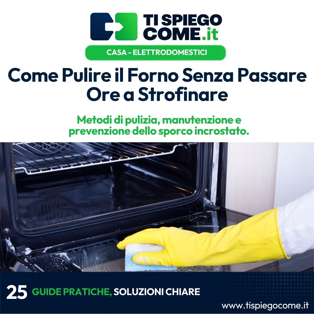 Come Pulire il Forno Senza Passare Ore a Strofinare
