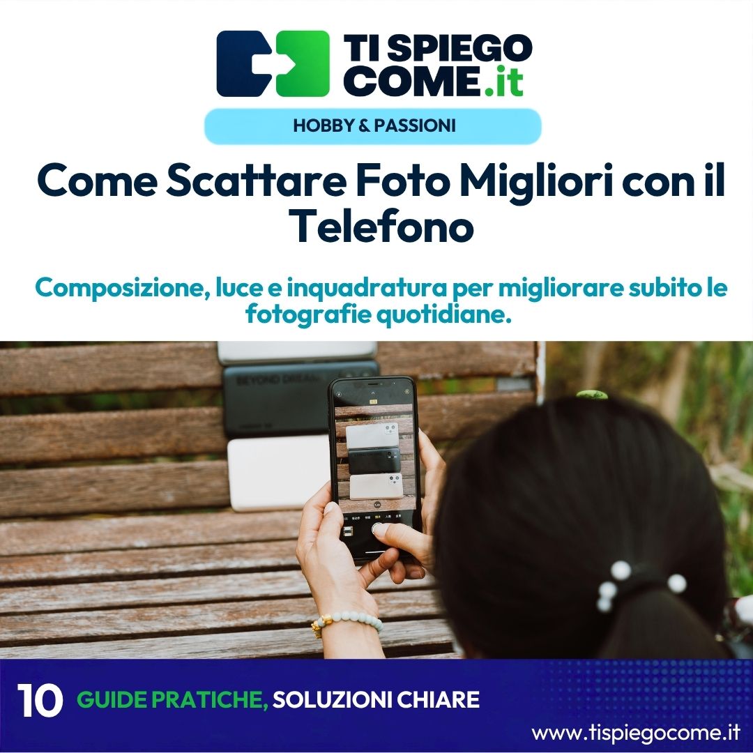 Come Scattare Foto Migliori con il Telefono