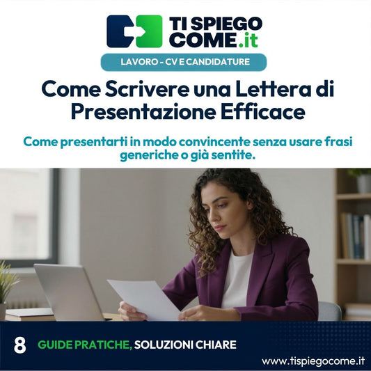 Come Scrivere una Lettera di Presentazione Efficace