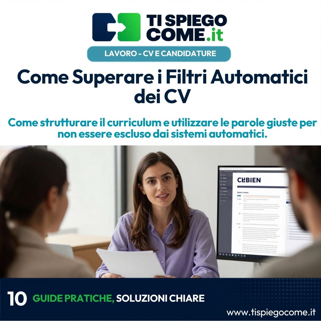 Come Superare i Filtri Automatici dei CV