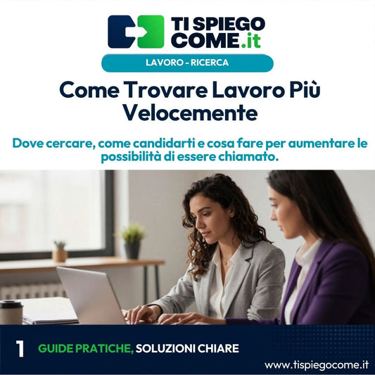 Come Trovare Lavoro Più Velocemente