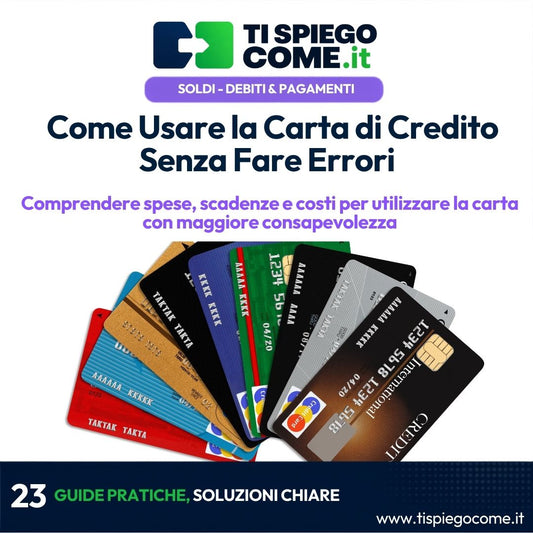 Come Usare la Carta di Credito Senza Fare Errori