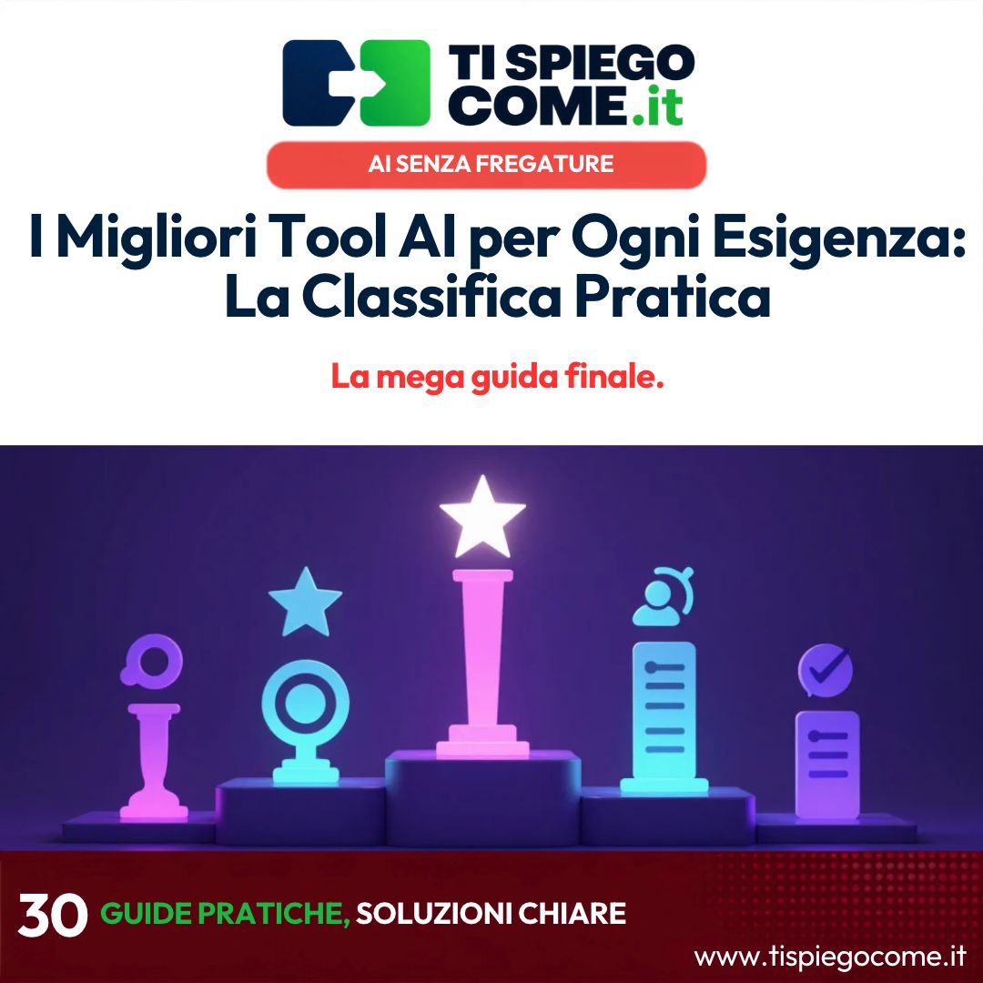 I Migliori Tool AI per Ogni Esigenza: La Classifica Pratica